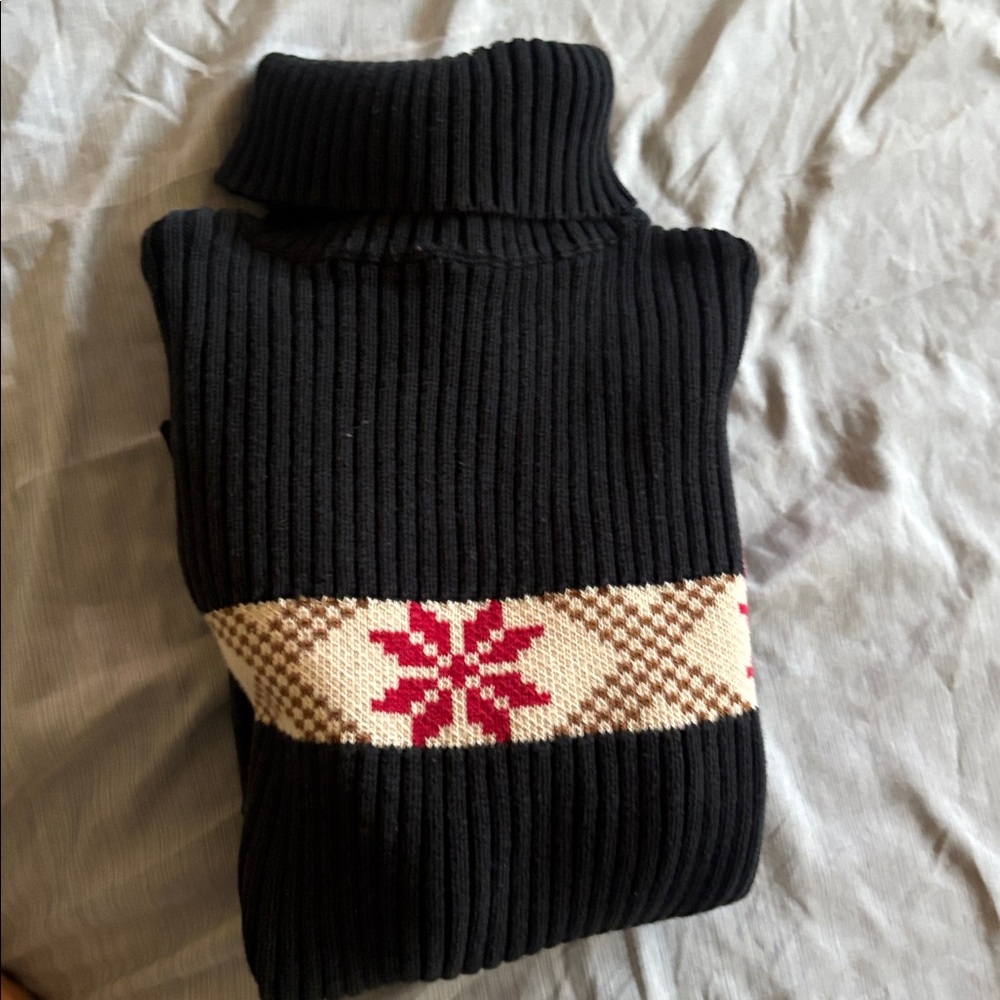 Ralph Lauren Black Knit Turtleneck